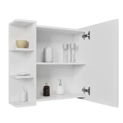 Spiegelschrank Fynn Weiß 62 x 64 cm Vicco