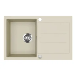 Spülbecken Kapstadt Beige 78 x 50 cm Bergström