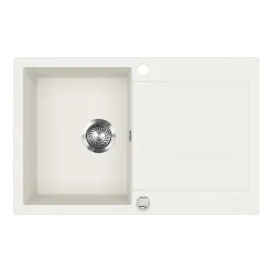 Spülbecken Kapstadt Weiß 78 x 50 cm Bergström