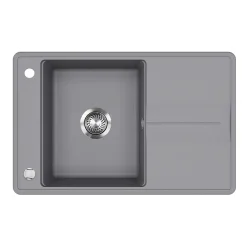 Spülbecken Kyoto Grau 78 x 50 cm Bergström