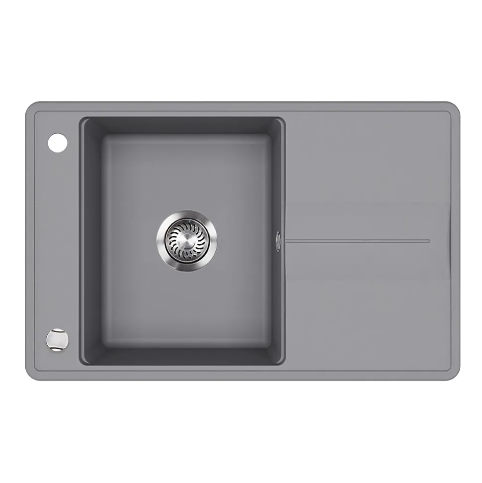 Spülbecken Kyoto Grau 78 x 50 cm Bergström