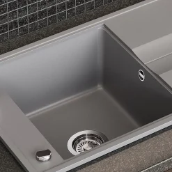 Spülbecken Kyoto Grau 78 x 50 cm Bergström