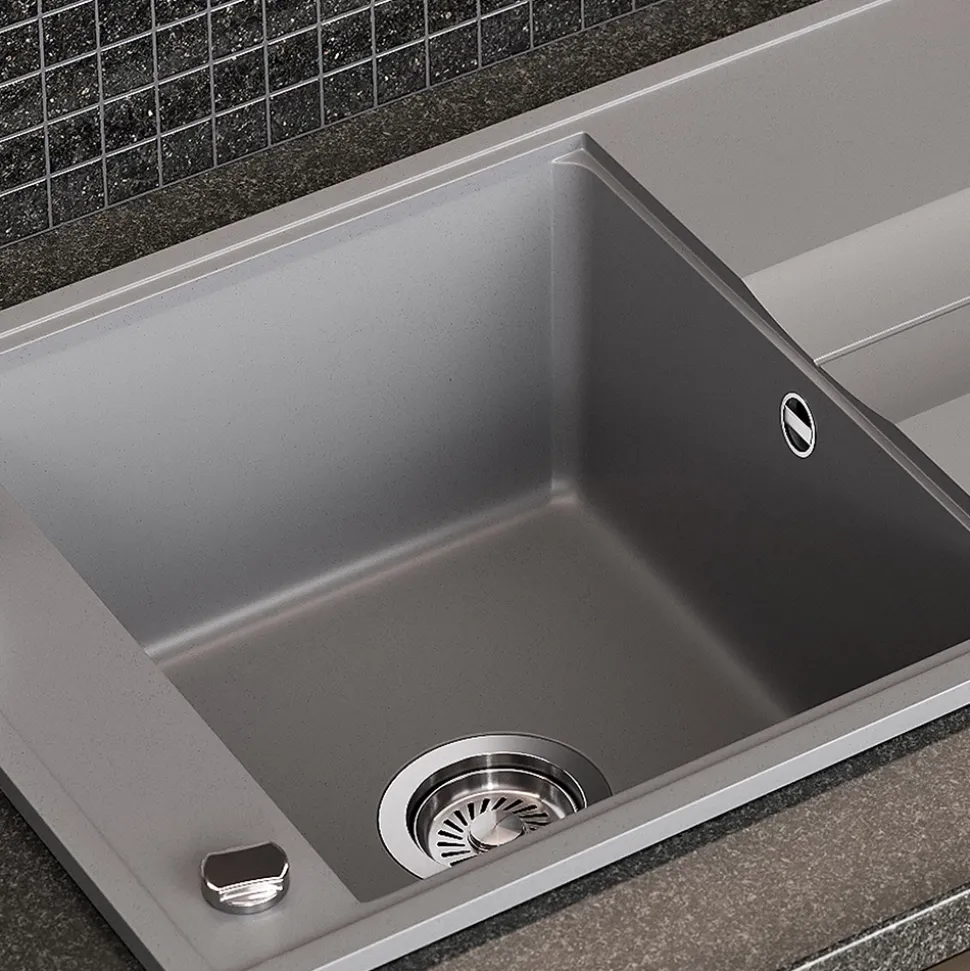 Spülbecken Kyoto Grau 78 x 50 cm Bergström