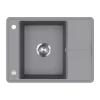 Spülbecken Osaka Grau 67 x 50 cm Bergström