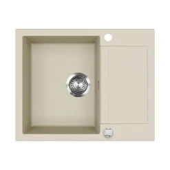 Spülbecken Rom Beige 62 x 50 cm Bergström