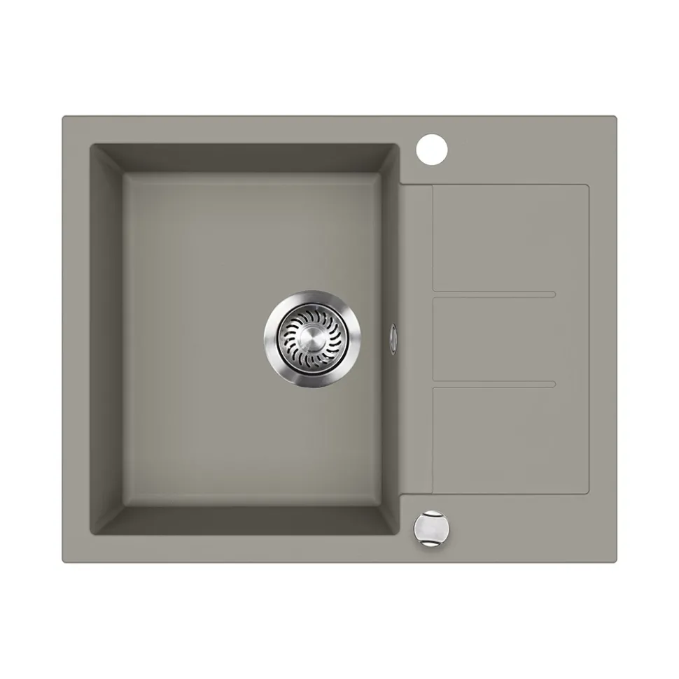 Spülbecken Rom Beton 62 x 50 cm Bergström