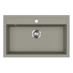 Spülbecken Sydney Beton 80 x 51 cm Bergström