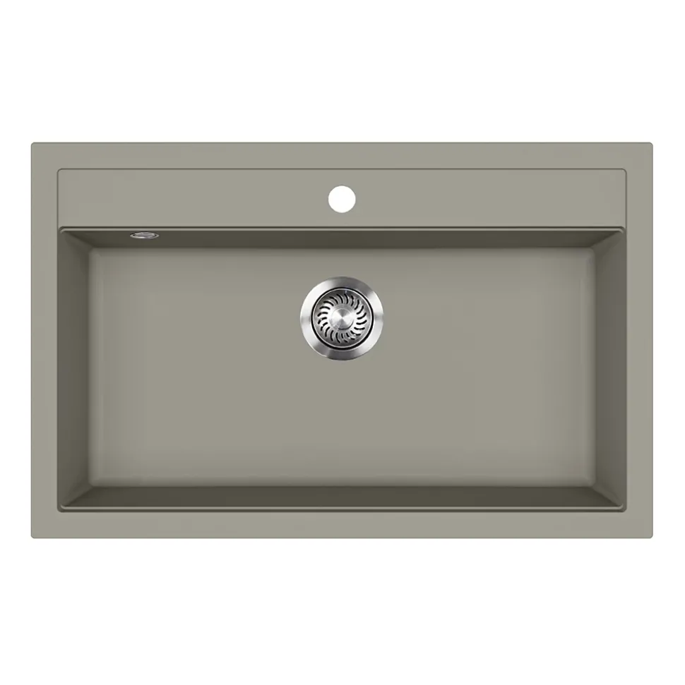 Spülbecken Sydney Beton 80 x 51 cm Bergström