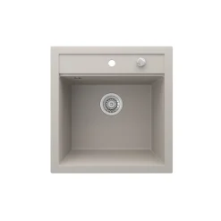 Spülbecken Tesa Beige 49 x 51 cm Bergström