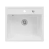 Spülbecken Valencia Weiß 56.5 x 51 cm Bergström