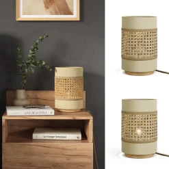 Tischlampe Morten Creme 17.5 x 26.5 cm Vicco