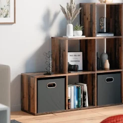 Treppenregal Antikholz 107.2 x 107.8 cm Vicco