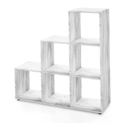 Treppenregal Beton 107.2 x 107.8 cm Vicco