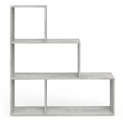 Treppenregal Grau 116.8 x 123.2 cm Vicco