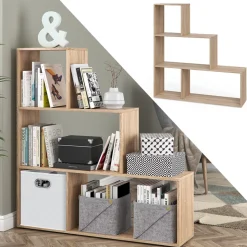 Treppenregal Sonoma 116.8 x 123.2 cm Vicco