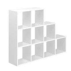 Treppenregal Weiß 142.4 x 107.8 cm Vicco