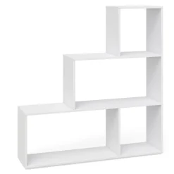 Treppenregal Weiß 116.8 x 123.2 cm Vicco