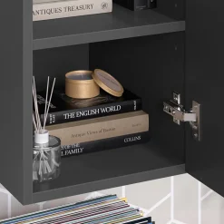 Universalschrank Wido Anthrazit/Sonoma 30.2 x 120 cm mit einer Tür Vicco