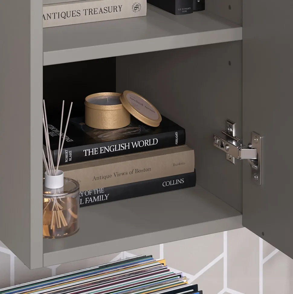 Universalschrank Wido Greige 30.2 x 120 cm mit einer Tür Vicco