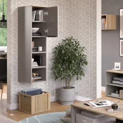 Universalschrank Wido Greige 30.2 x 120 cm mit einer Tür Vicco