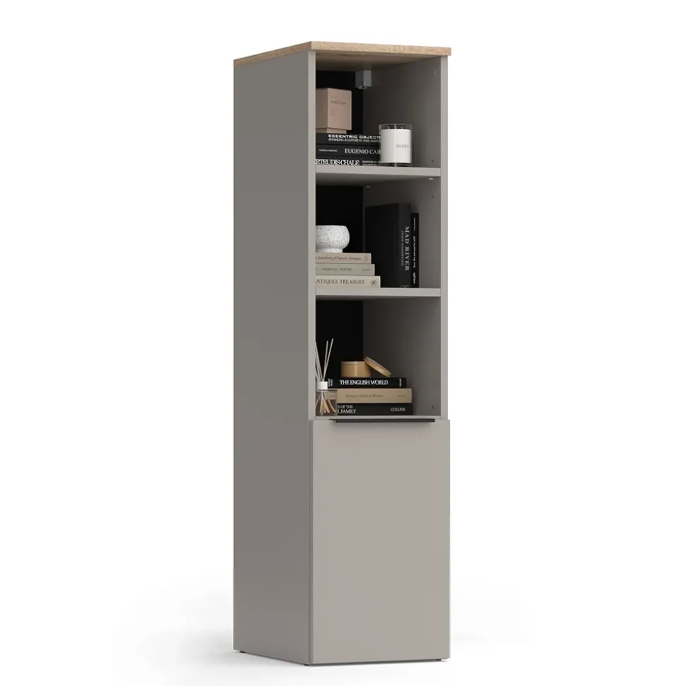 Universalschrank Wido Greige 30.2 x 120 cm mit einer Tür Vicco