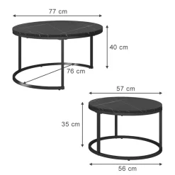 Vicco Couchtisch-Set