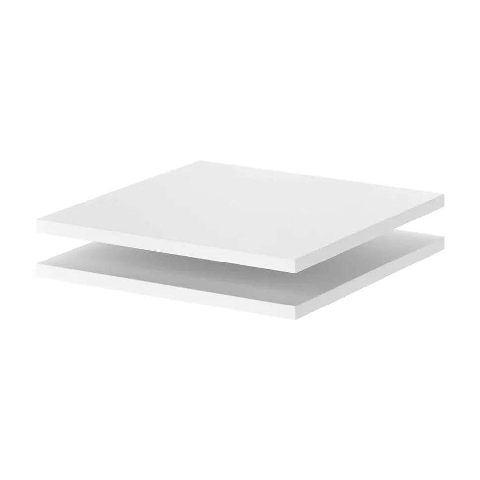 Vicco Einlegeboden "Claus", Weiß, 2er Set