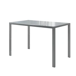 Vicco Esstisch "Grand", Grau, 120 x 75 cm