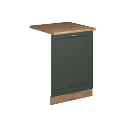 Vicco Geschirrspülblende "Fame-Line", Grün-Gold Landhaus, 60 cm , AP Eiche