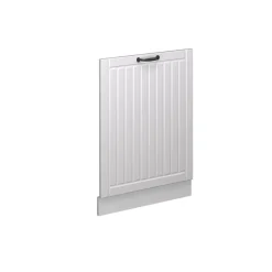 Vicco Geschirrspülblende "Fame-Line", Weiß Landhaus, 60 cm ohne Arbeitsplatte