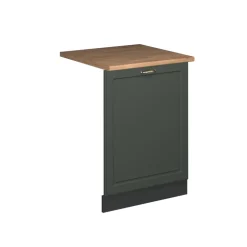 Vicco Geschirrspülblende "Fame-Line", Grün-Gold Landhaus, 60 cm , AP Eiche