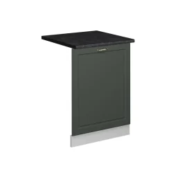 Vicco Geschirrspülblende "Fame-Line", Grün-Gold Landhaus, 60 cm , AP Anthrazit