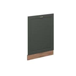 Vicco Geschirrspülblende "Fame-Line", Grün-Gold Landhaus, 60 cm ohne Arbeitsplatte