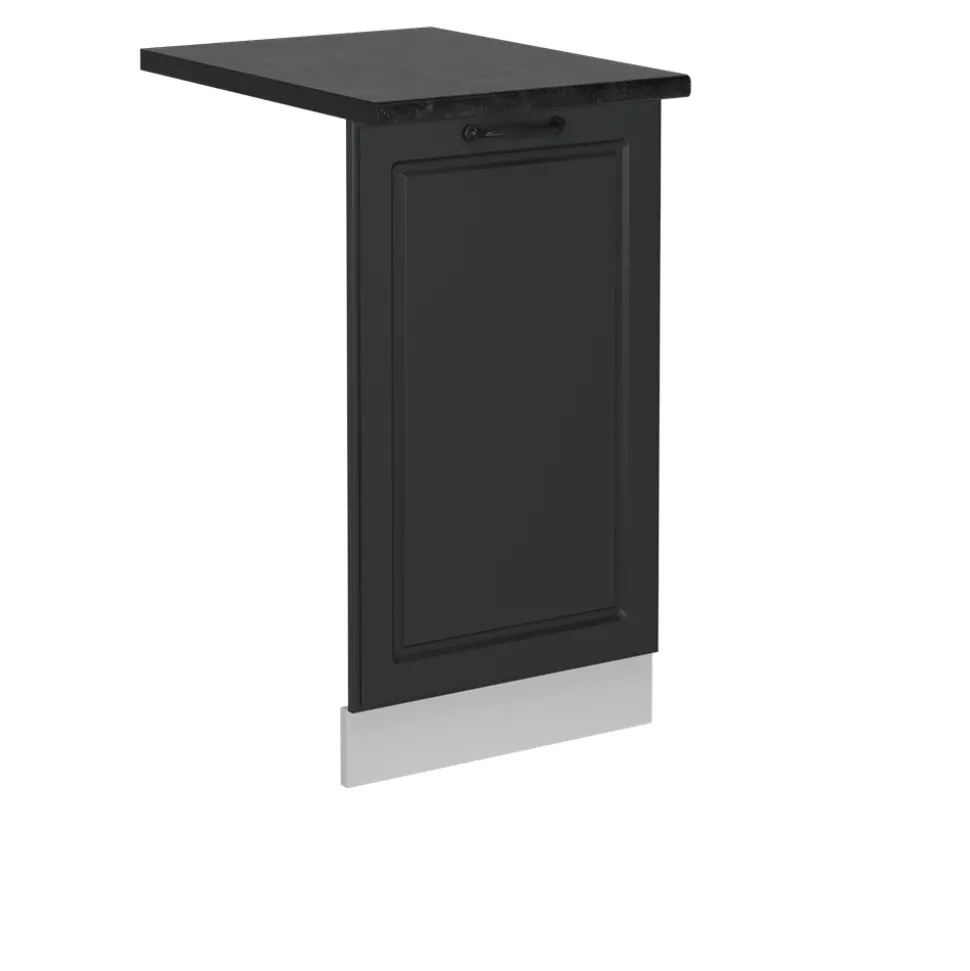 Vicco Geschirrspülblende "R-Line", Anthrazit Landhaus, 45 cm , AP Anthrazit