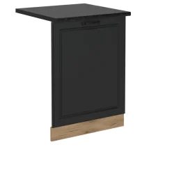 Vicco Geschirrspülblende "R-Line", Anthrazit Landhaus, 60 cm , AP Anthrazit