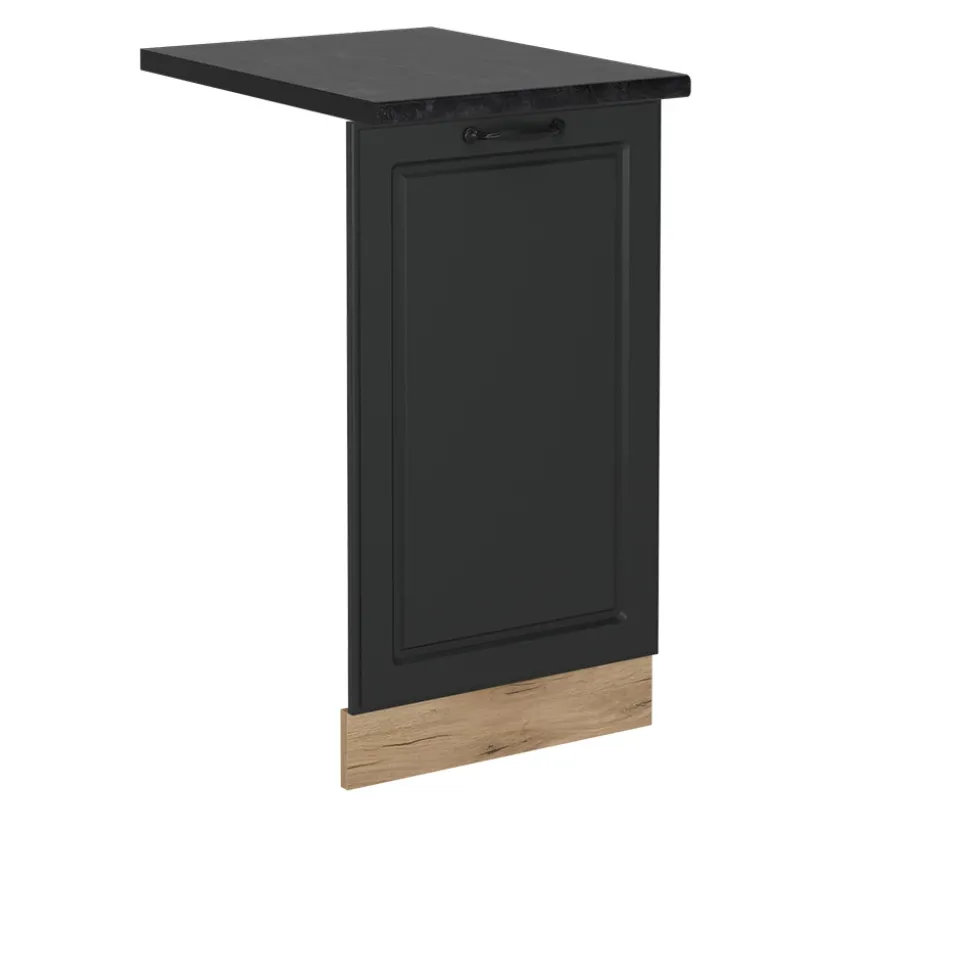 Vicco Geschirrspülblende "R-Line", Anthrazit Landhaus, 45 cm , AP Anthrazit