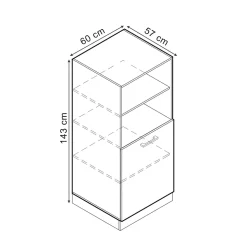 Vicco Herdumbauschrank 