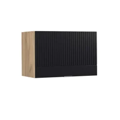 Vicco Hängeschrank "Fame-Line", Schwarz gestreift, 60 cm Flach
