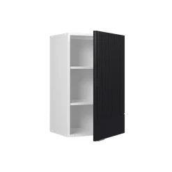 Vicco Hängeschrank Fame-Line, hängender Küchenschrank, Schwarz gestreift, 45 cm