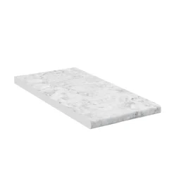 Vicco Küchenarbeitsplatte R-Line, Küchen Arbeitsplatten, Weiß/Marmor, 30 cm