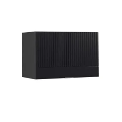 Vicco Küchenschränke "Fame-Line", Schwarz gestreift, 60 cm Flach