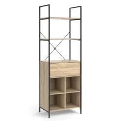 Vicco Kleiderschrank "Enya", Holz, 60 x 180 cm mit Schublade