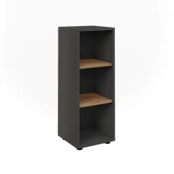 Vicco Midischrank Anthrazit/Artisan Irma 30x81x30 cm - Die Badezimmermöbel, Mehr Ordnung im Badezimmer durch übersichtliche Ablage