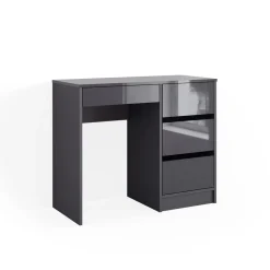 Vicco Schminktisch Anthrazit Sherry 90x75x40 cm - Frisiertisch, 4 Schubladen für unterschiedliche Aufbewahrungsbedürfnisse