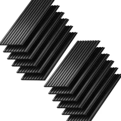 Vicco Wandpaneele "Akustikpaneel", Eiche Schwarz, 12 Stück