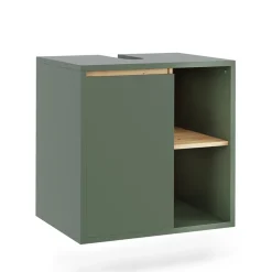 Vicco Waschbeckenunterschrank Grün/Artisan Viola 60x60x46 cm - Unterschrank für das Badezimmer, Leichte Reinigung des Bodens dank wandhängender Montage