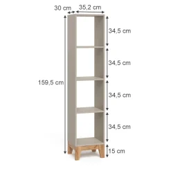 Vitalispa Kinderregal Cashmere 35.2 x 159.5 cm, Malia