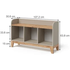 Vitalispa Kindersitzbank Cashmere 107.2 x 63.8 cm, Malia