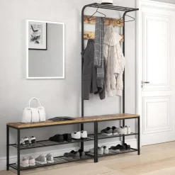 Wandgarderobe Fyrk Antikholz 70 x 190 cm Vicco