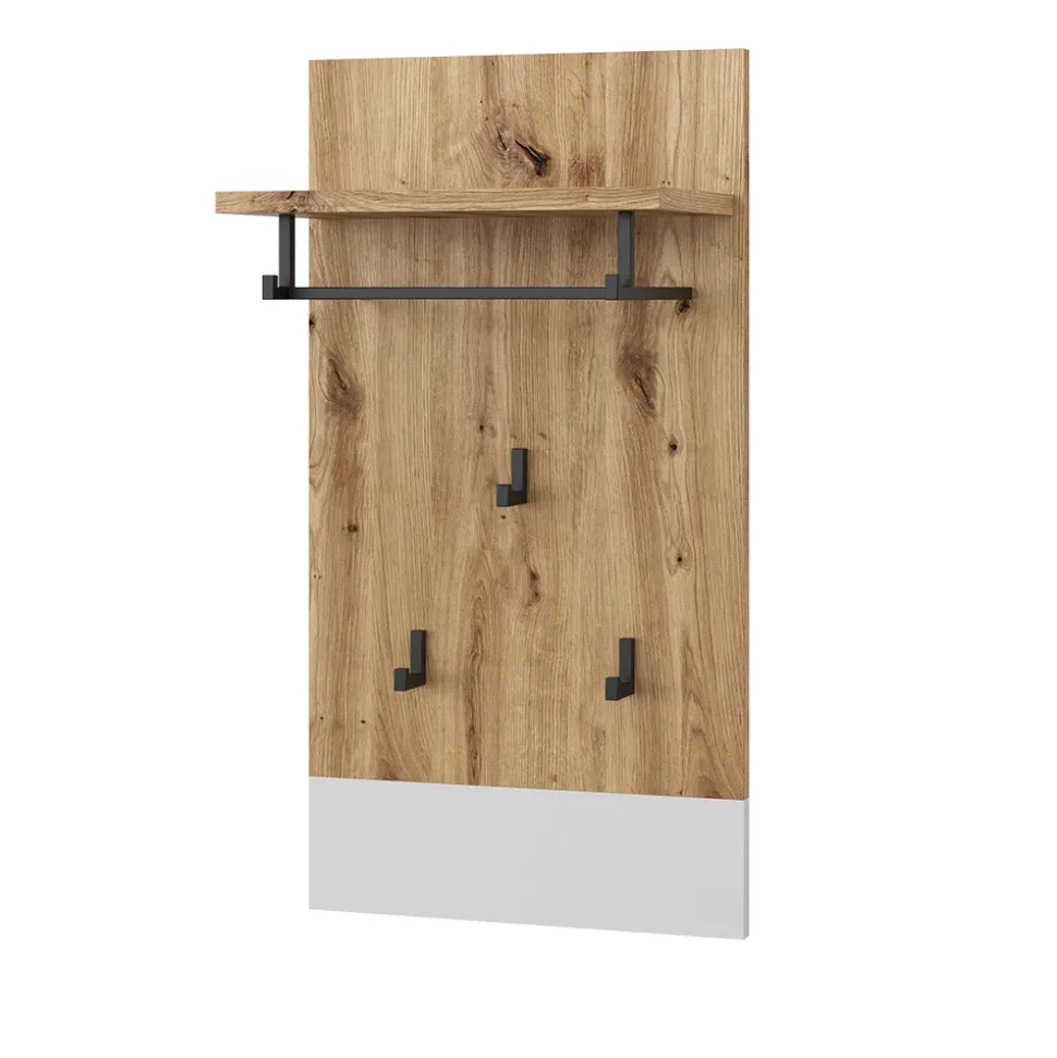 Wandgarderobe Selena Weiß/Artisan 44 x 83 cm Vicco